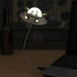 Rick & Morty Rick´s Ship 9 cm - USB LED svetlo
